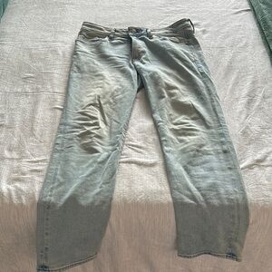 Express Blue Relaxed Jeans Casual Fit